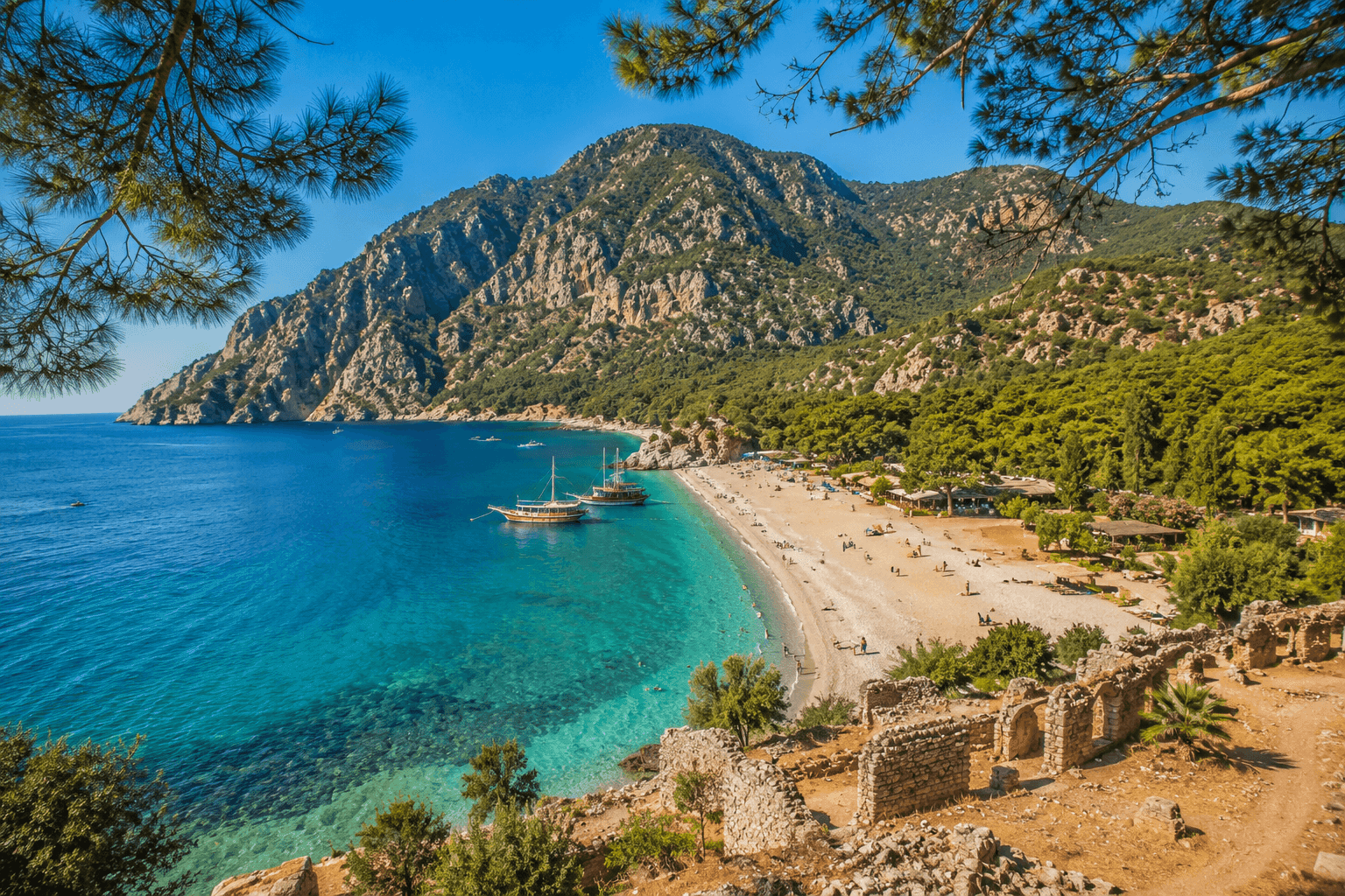 Croazieră cu barca la Kemer