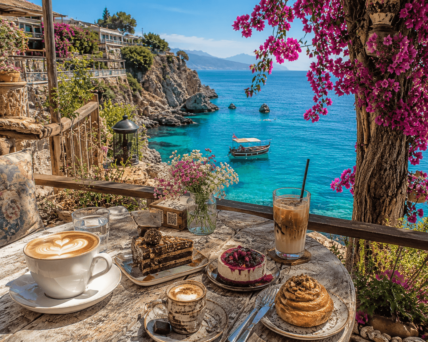 Cele mai bune cafenele din Antalya