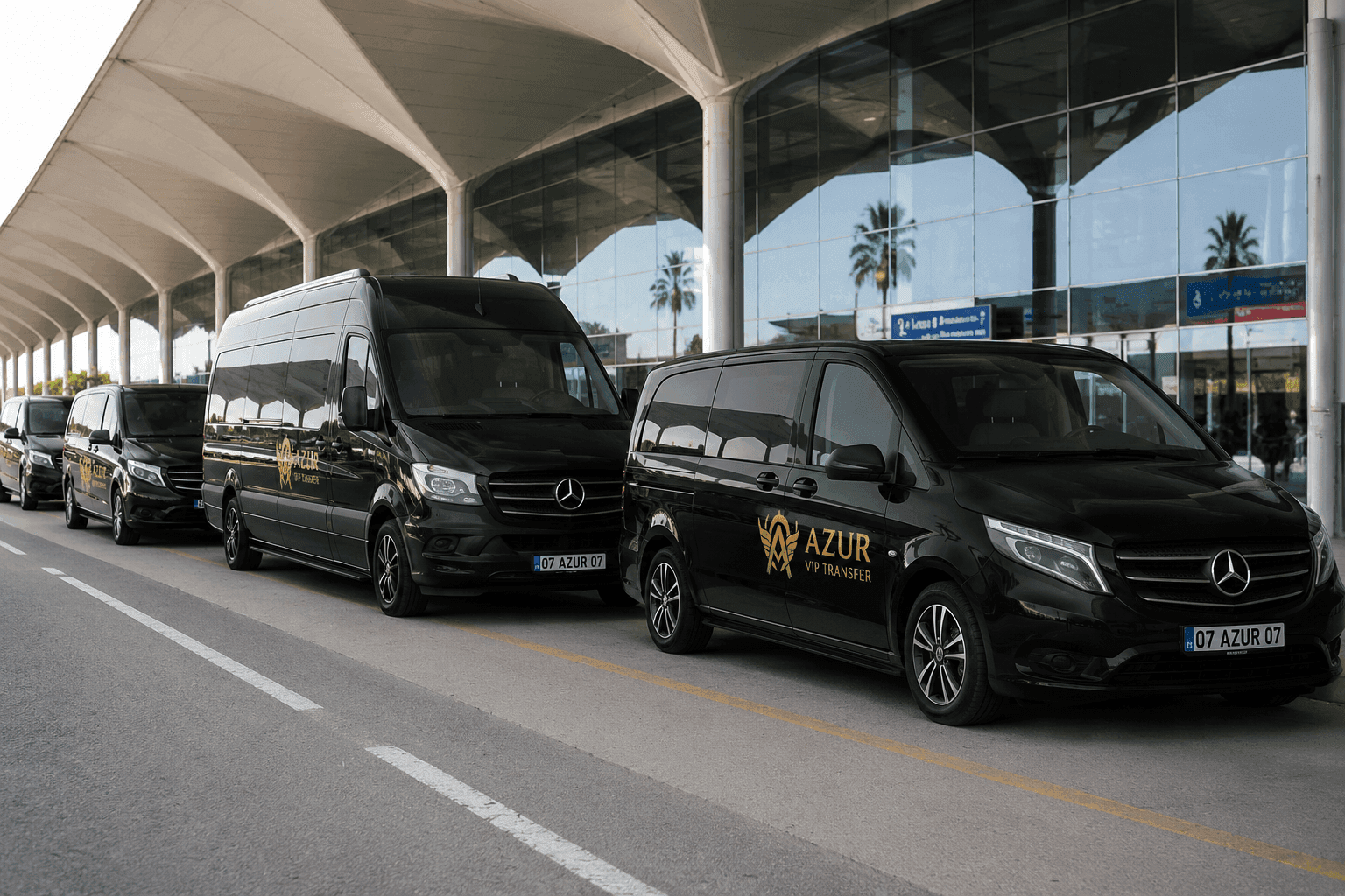 Azur VIP Airport Transfer – sosire confortabilă la aeroportul din Antalya