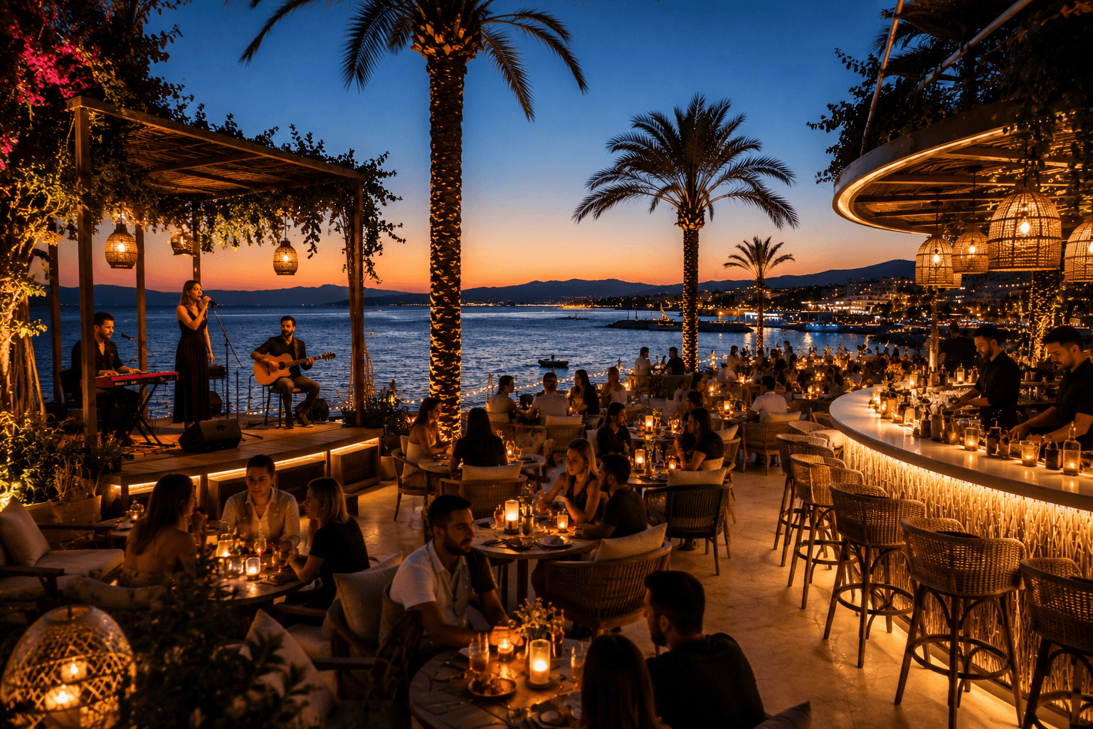 Ghid al vieții de noapte din Antalya