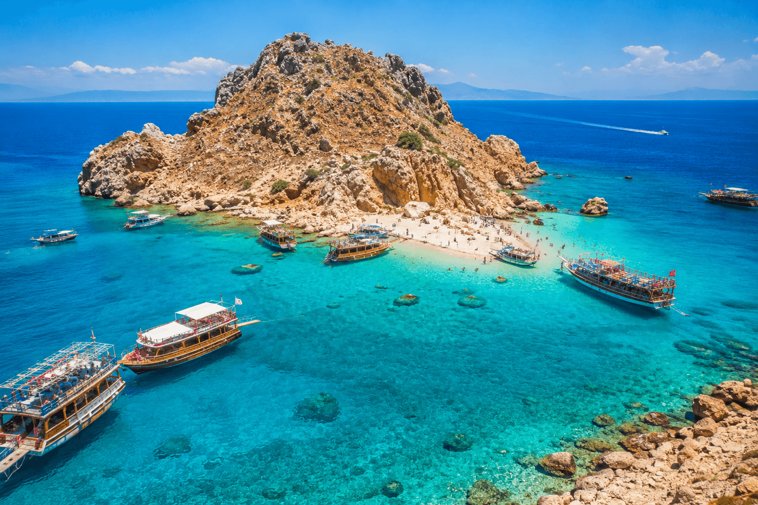 Croaziere cu barca și excursii de o zi în Antalya